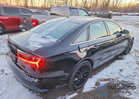 2015 Audi A6 Premium Plus из США, поврежденный, VIN WAUGFAFC0FN033464